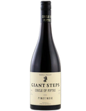 Bottle of Giant Steps Circle of Fifths Pinot Noir wine on a white background