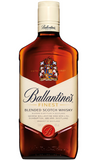 A bottle of Ballantines Finest blended Scotch whisky