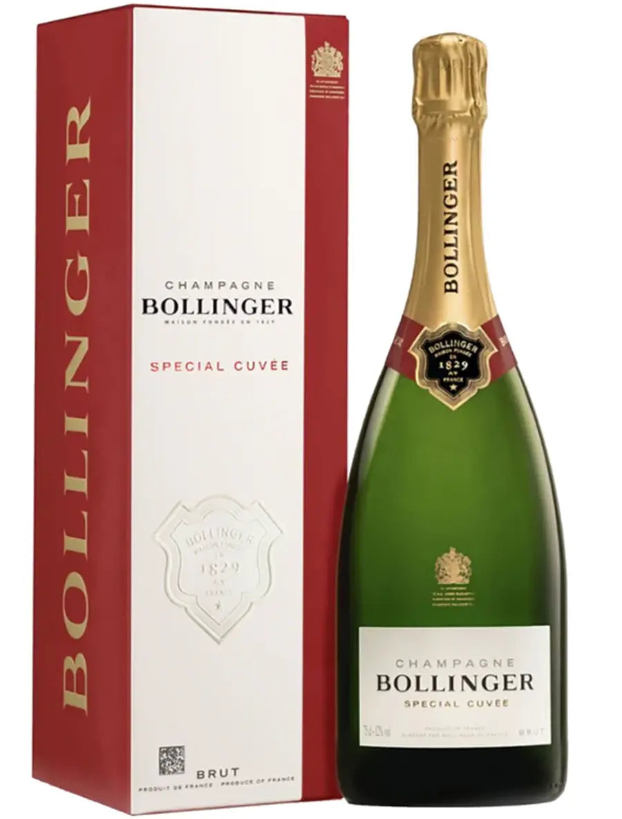 Bollinger Special Cuvée Brut Champagne NV with Gift Box – Premium French & Luxury Sparkling Wine