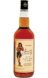 Bottle of Sailor Jerry Spiced Rum, featuring smooth, bold spiced flavor, perfect for cocktails and mixed drinks.
