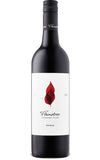 Flametree Shiraz red wine bottle with red leaf logo and 'Margaret River Shiraz' text