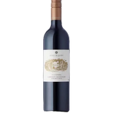A bottle of Deep Woods Estate 2018 Reserve Cabernet Sauvignon, featuring a dark glass bottle with a cream-colored label and a metallic copper-colored foil capsule at the neck, set against a plain white background.