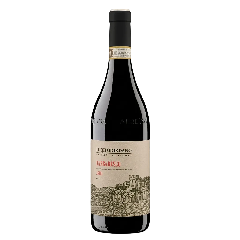 Bottle of Luigi Giordano Barbaresco Asili 2022 from The Melbourne Wine Store"