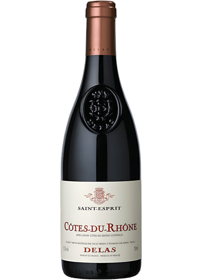 NV Delas Saint Esprit Côtes du Rhône French Red Wine 750ml bottle