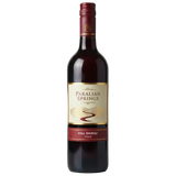Wine bottle labeled 'Paralian Springs Hill Shiraz' on a white background