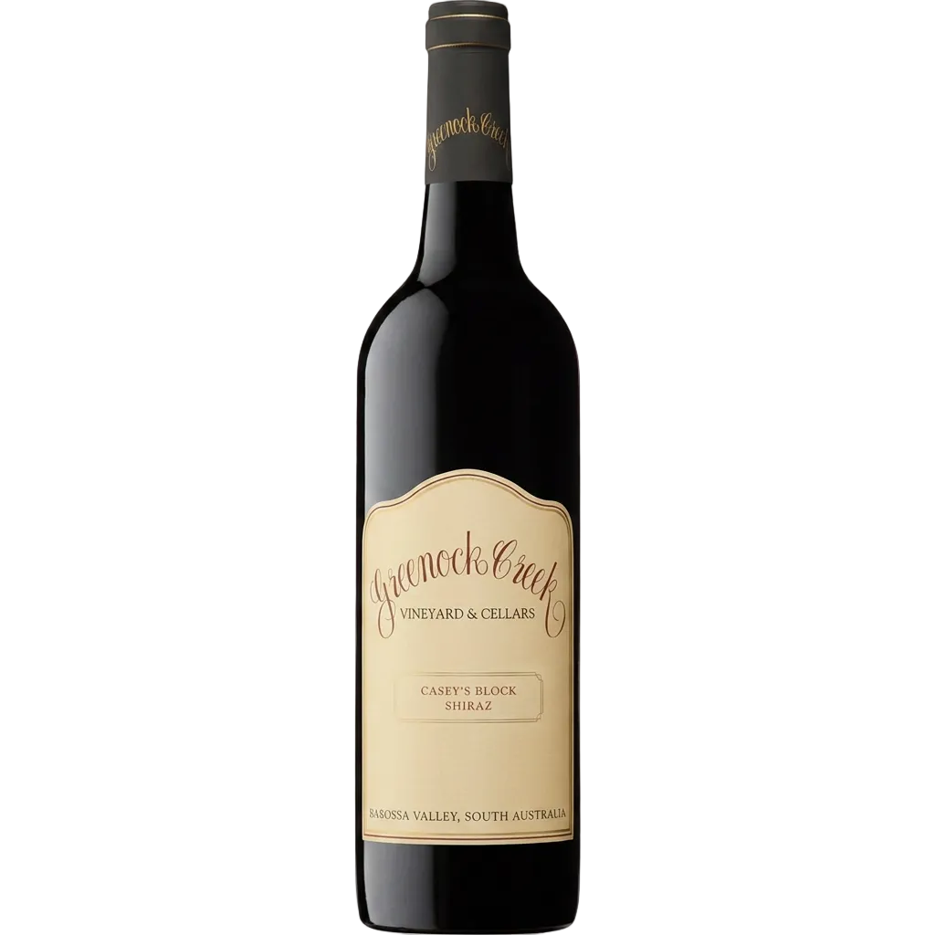 Bottle of Greenock Casey's Block Shiraz 2021 from The Melbourne Wine Store