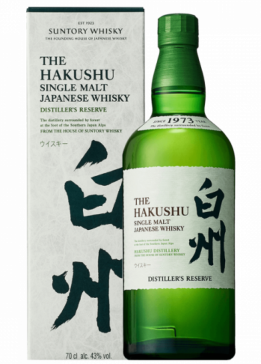 Suntory Hakushu Single Malt Japanese Whisky 700ml bottle