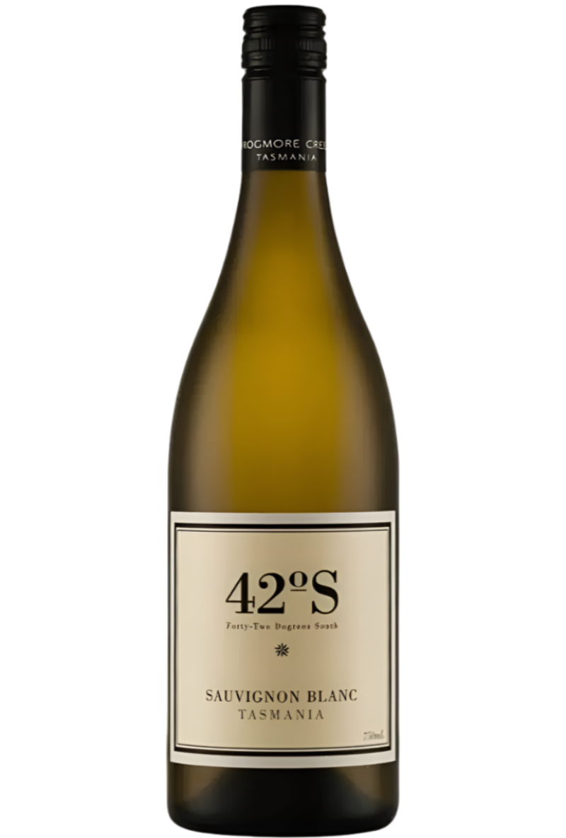 42 Degrees South Sauvignon Blanc Tasmanian white wine bottle
