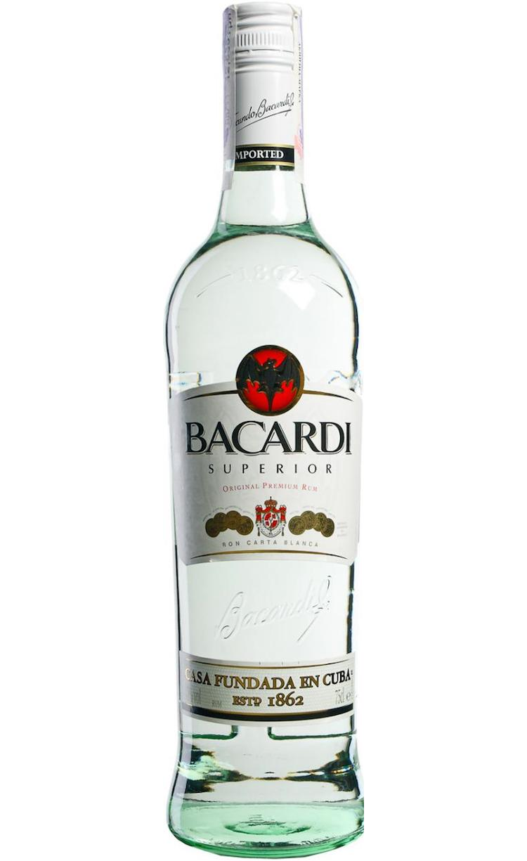 Bacardi Superior 1862 White Rum 700ml