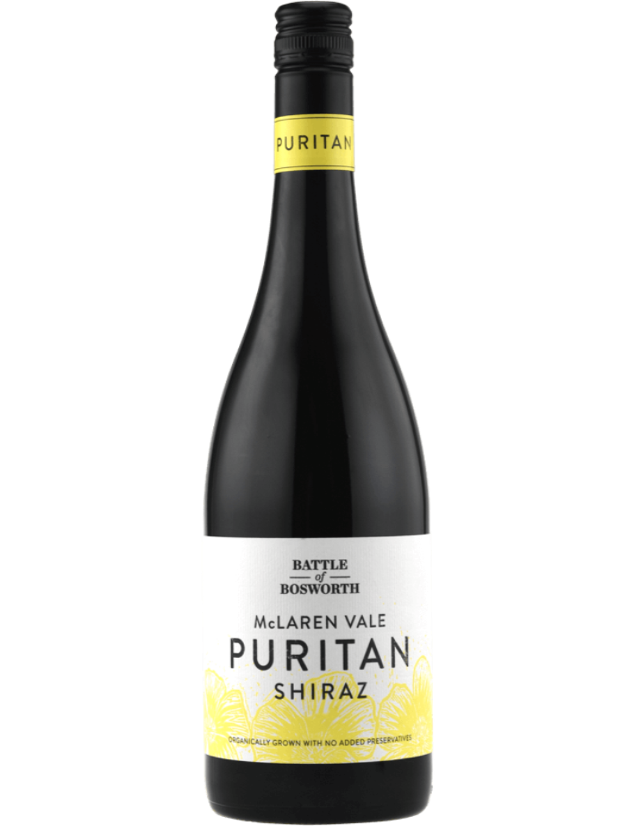 Battle of Bosworth Puritan Preservative Free Shiraz wine