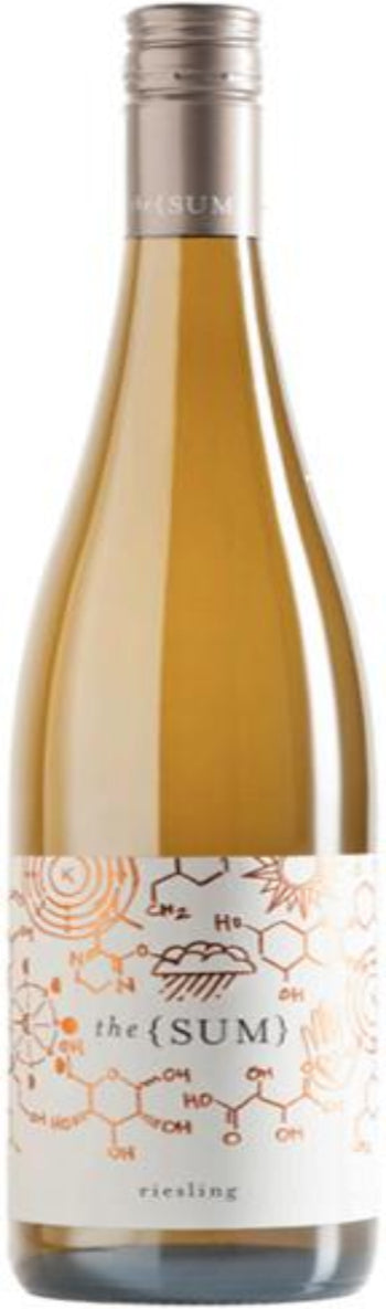 A bottle of Castelli The Sum Riesling wine