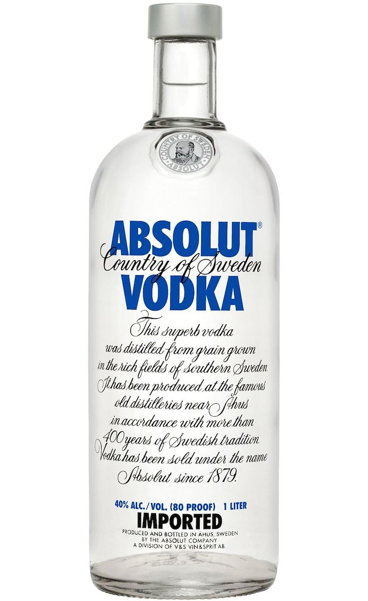 Absolut Vodka, 700ml- Century of Sweden