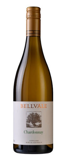 Bellvale Chardonnay white wine bottle