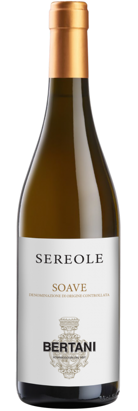 Bertani Sereole Soave DOC Italian white wine bottle