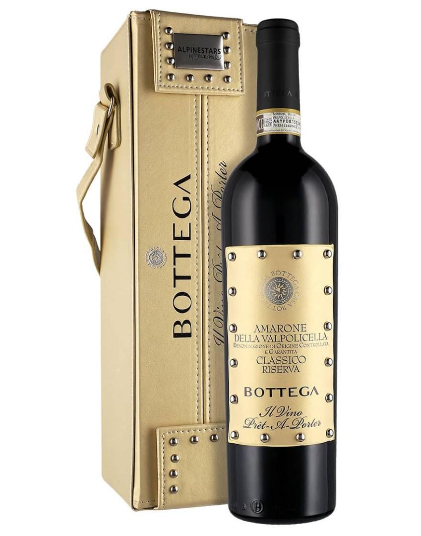 Bottega Amarone della Valpolicella Classico Riserva Wine, a prestigious Italian red wine with intense, full-bodied flavors and rich aromas.