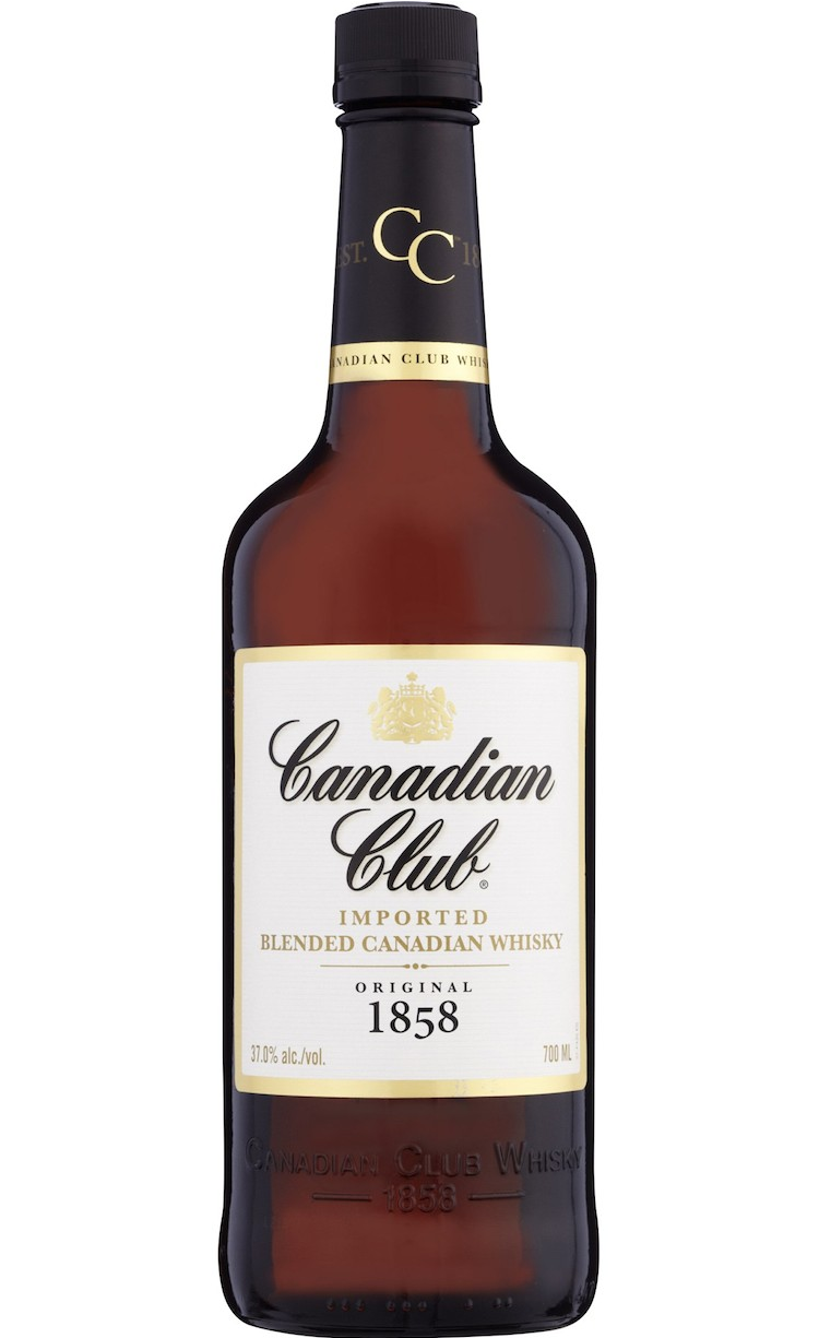 Canadian Club Whisky 700ml- Imported Blended Canadian Whiskey