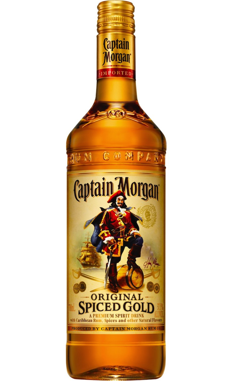 Captain Morgan Original Spiced Gold Rum 750ml bottle