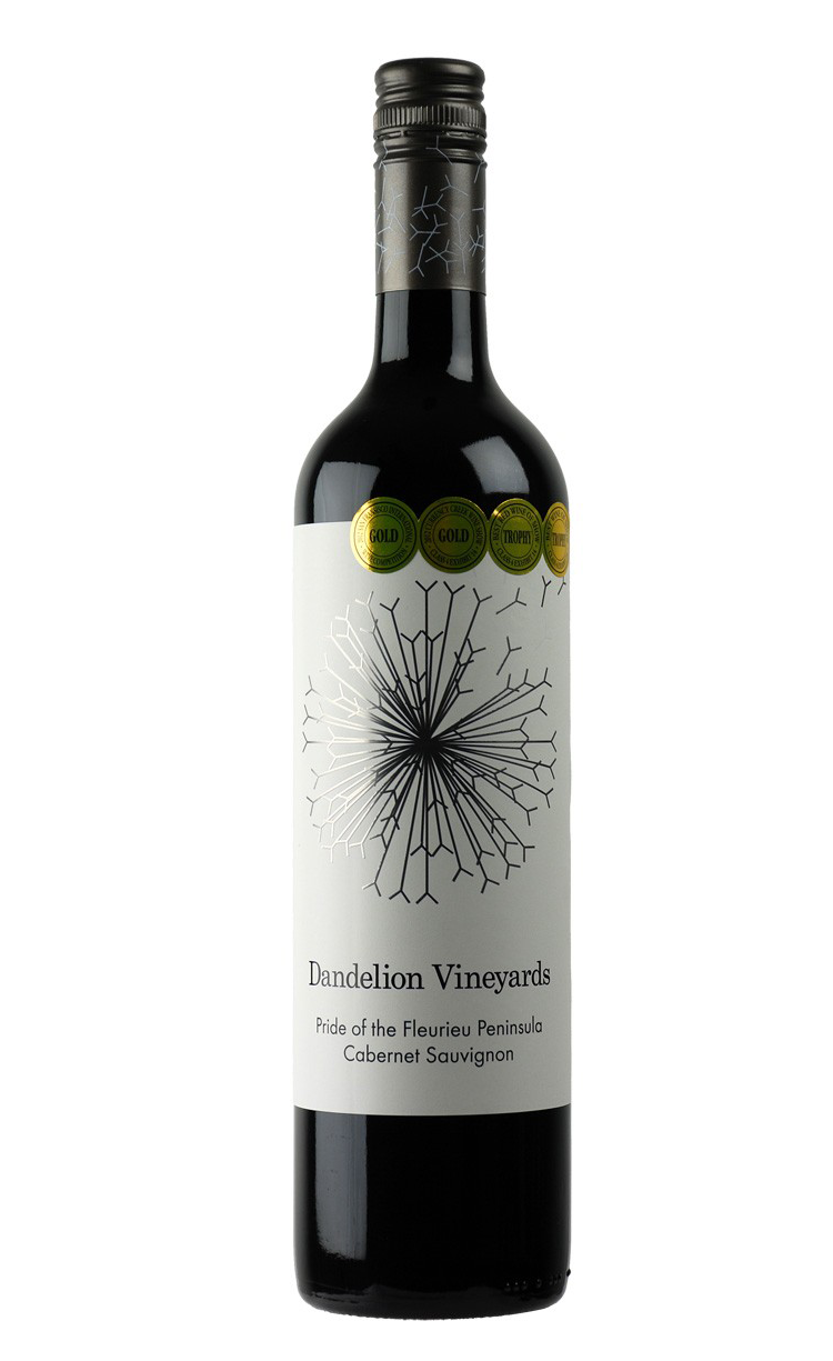 Dandelion Cabernet Sauvignon, a smooth and flavorful Australian red wine.