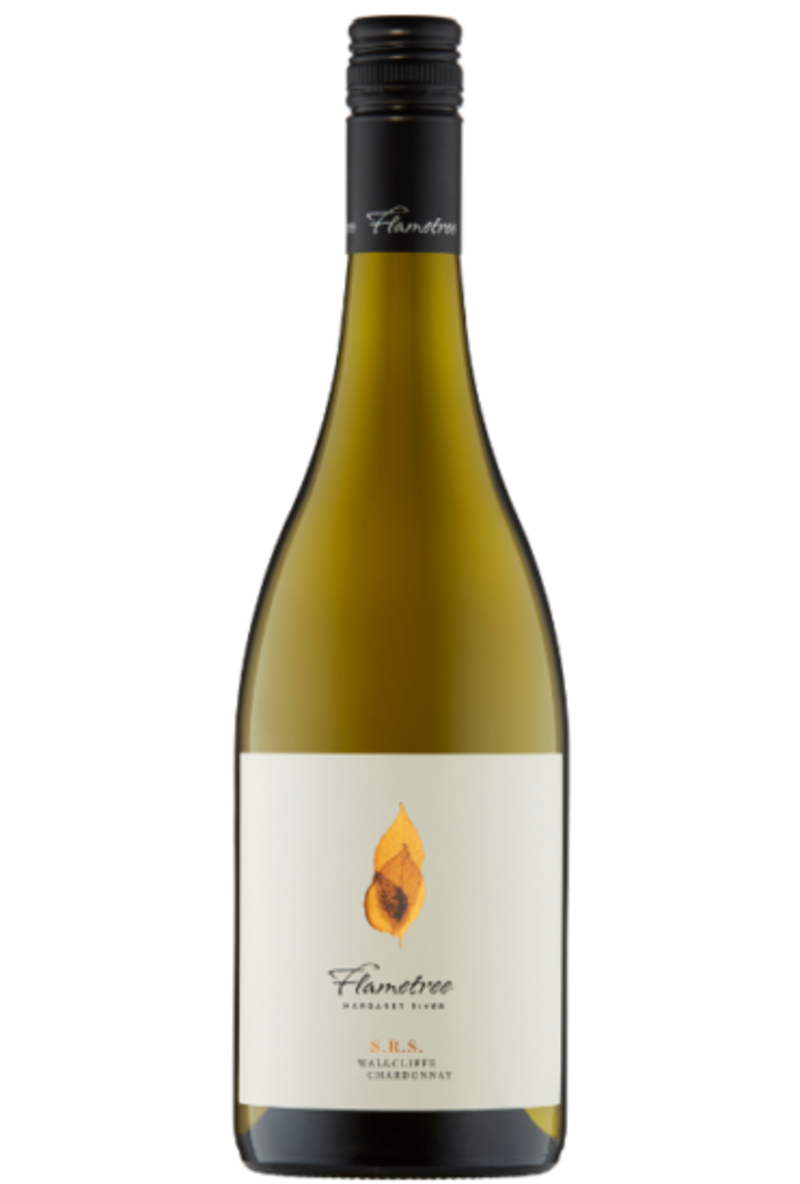 Flametree S.R.S. Wallcliffe Chardonnaya premium white wine from Margaret River, Australia.