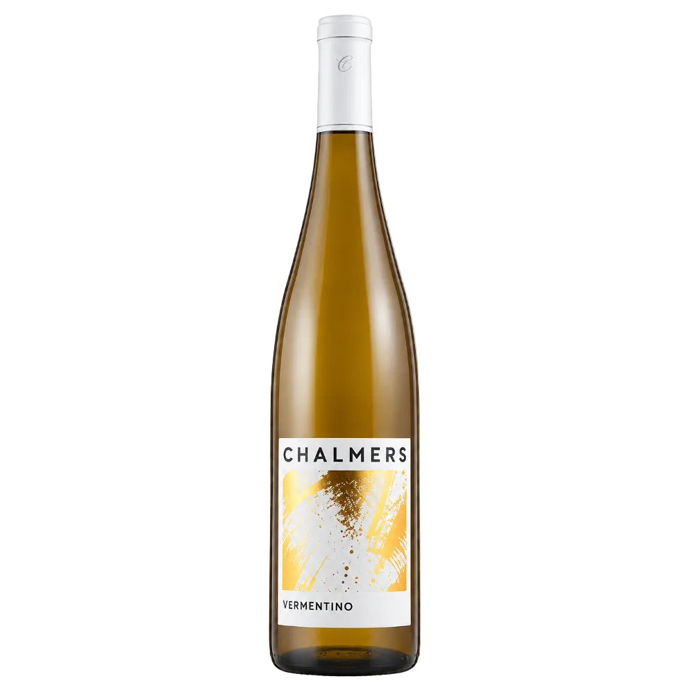High-quality Chalmers Vermentino bottle cutout