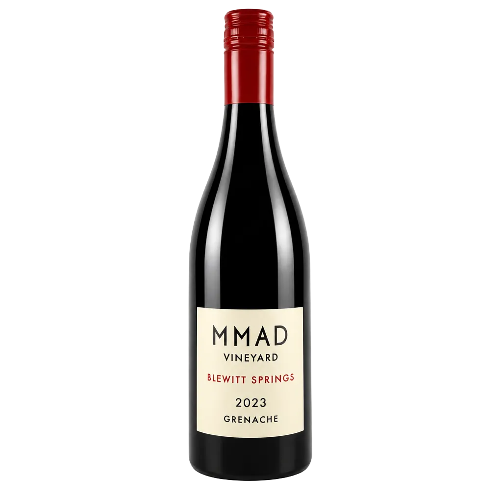 "Bottle of MMAD Grenache 2023 from The Melbourne Wine Store"