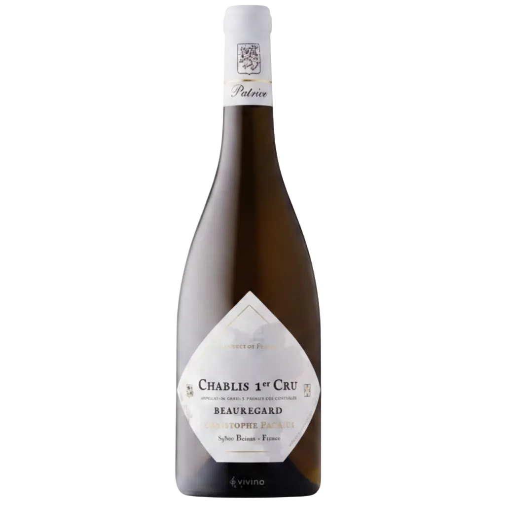 Bottle of Christopher Patrice Beauregard 1er Cru Chablis from The Melbourne Wine Store