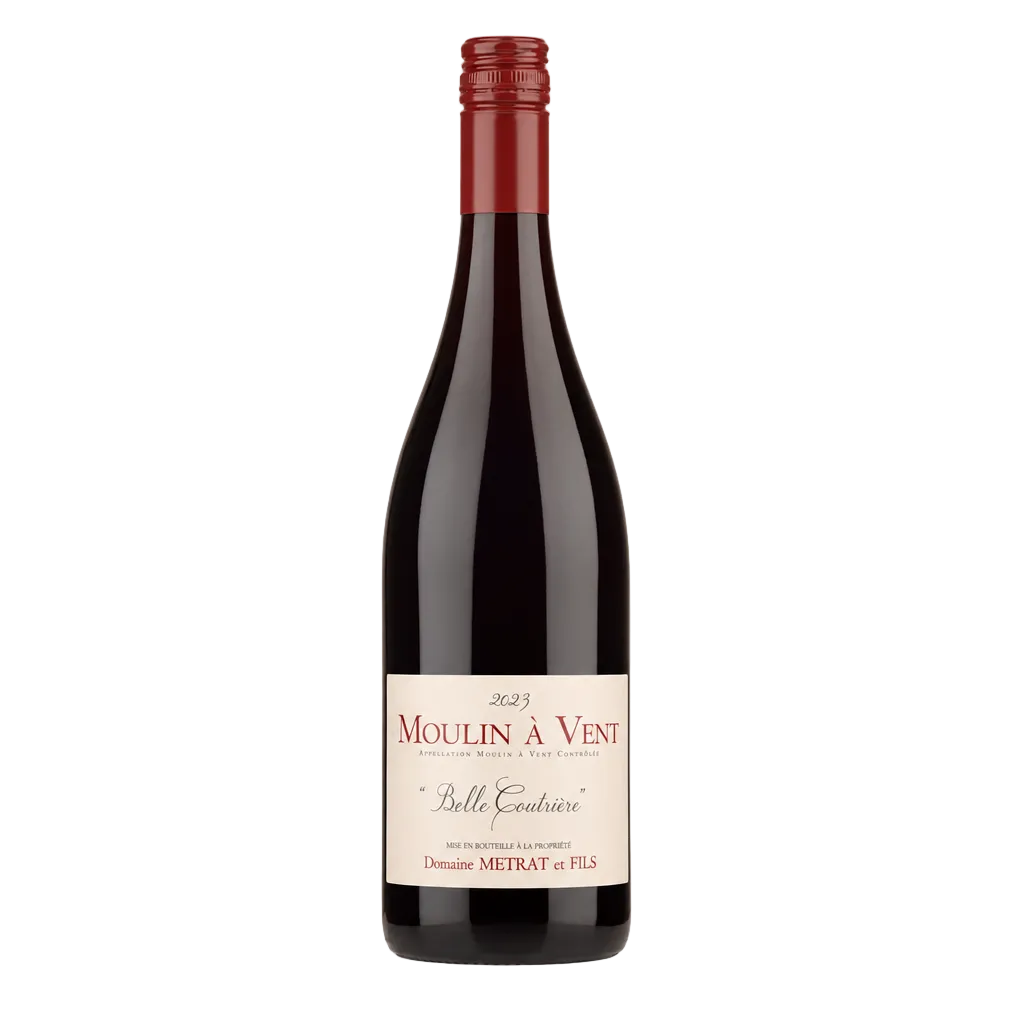 2023 Domaine Métrat et Fils Belle Coudrière Moulin-à-Vent wine bottle