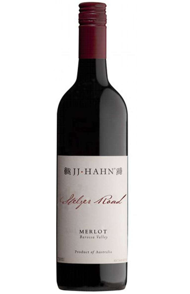 JJ Hahn Stelzer Road Merlot Red Wine Barossa Valley 750ml bottle