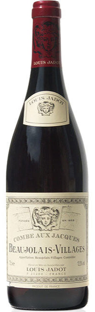 Louis Jadot Beaujolais-Villages Wine, a French red wine with fresh, fruity flavors and a smooth, elegant finish.