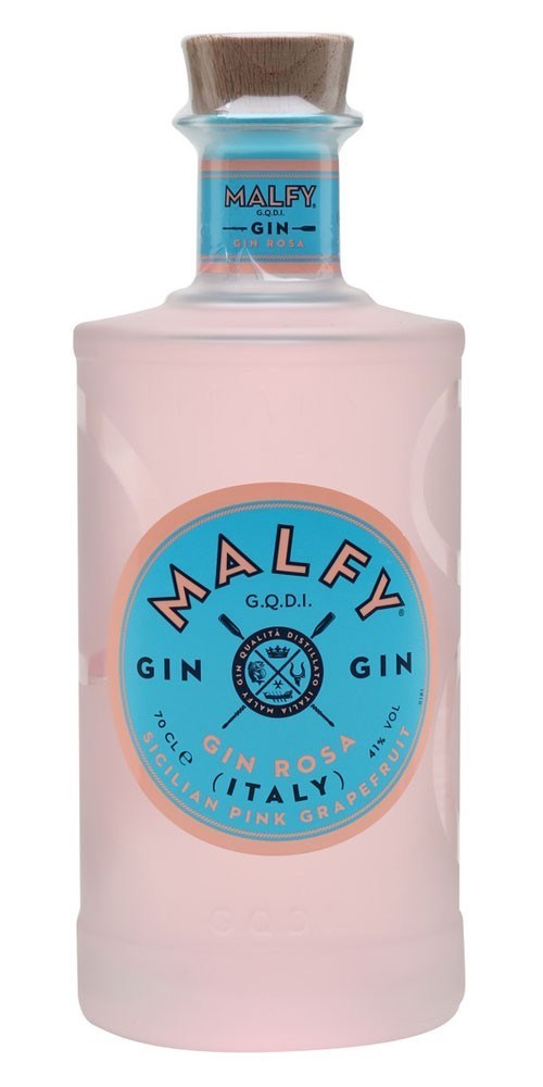 Malfy Gin Rosa Sicilian Pink Grapefruit 70cl bottle, Italian gin 
