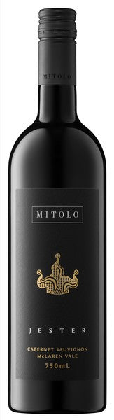 Mitolo Jester Cabernet Sauvignon 750 ML, a smooth Australian red wine with rich berry flavors.
