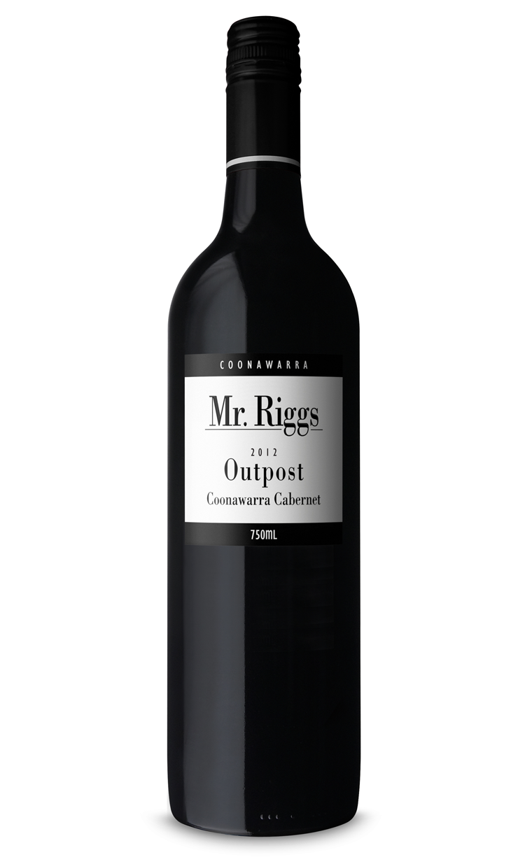 Mr. Riggs Outpost Cabernet Sauvignon 2017, a smooth Australian red wine from Coonawarra.