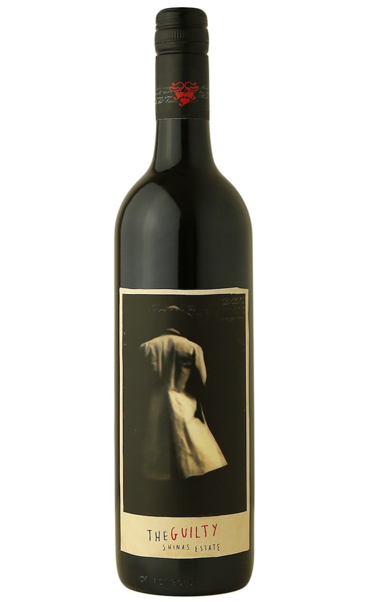 Shinas Estate The Guilty Shiraz wine bottle