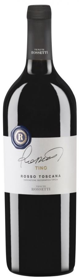 Tenute Rossetti Tino Rosso Toscana Wine, a smooth Italian red wine from Tuscany with rich and balanced flavors.