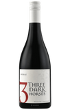 Three Dark Horses Shiraz wine bottle, McLaren Vale, Australia