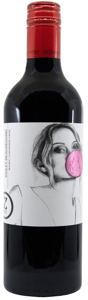 Zonte's Footstep Violet Beauregard Malbec, a vibrant Australian red wine from Langhorne Creek